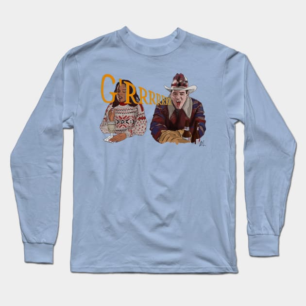 Dumb & Dumber: Belch Long Sleeve T-Shirt by 51Deesigns